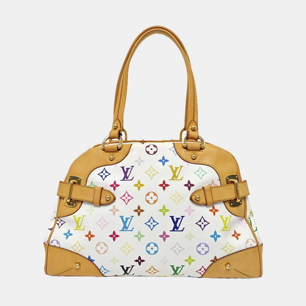 LV × TM CLAUDIA Monogram Coated Canvas White