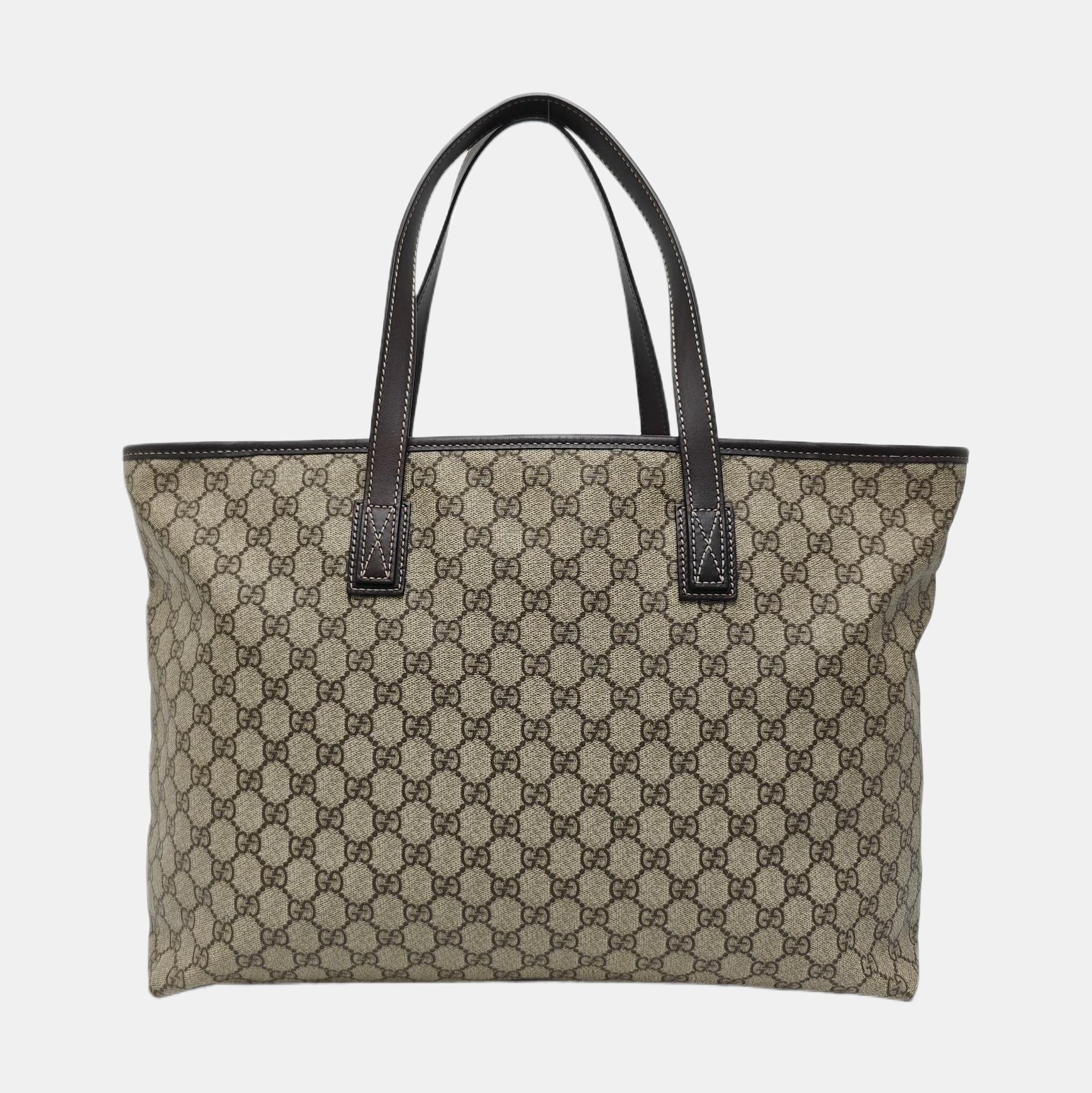 GG Imprime Monogram Coated Canvas Beige