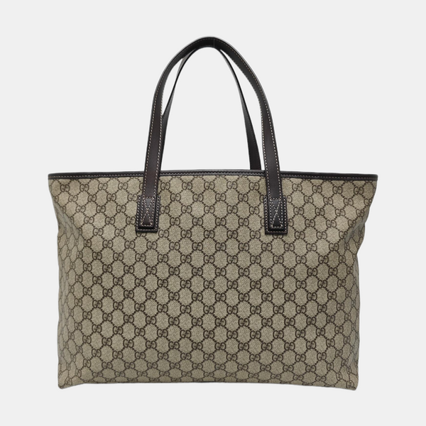GG Imprime Monogram Coated Canvas Beige