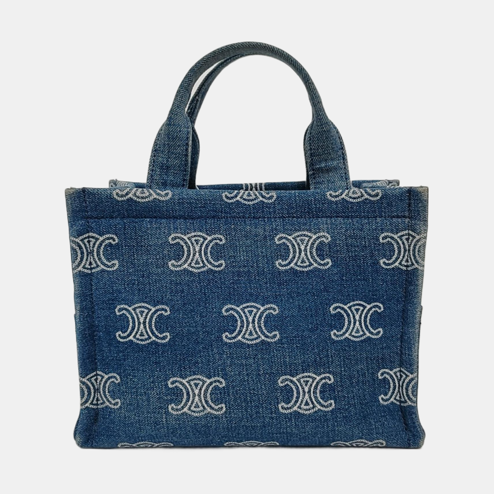 Fabric Tote Bag Blue
