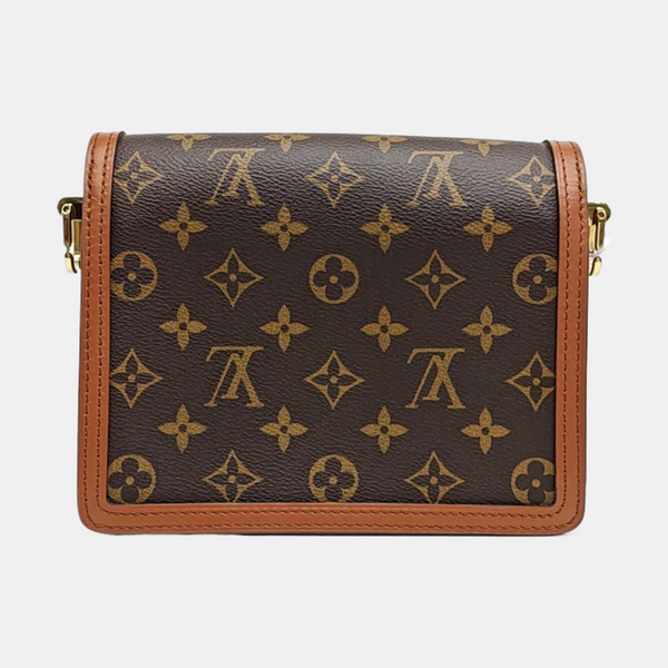 DAUPHINE Mini Coated Canvas Brown