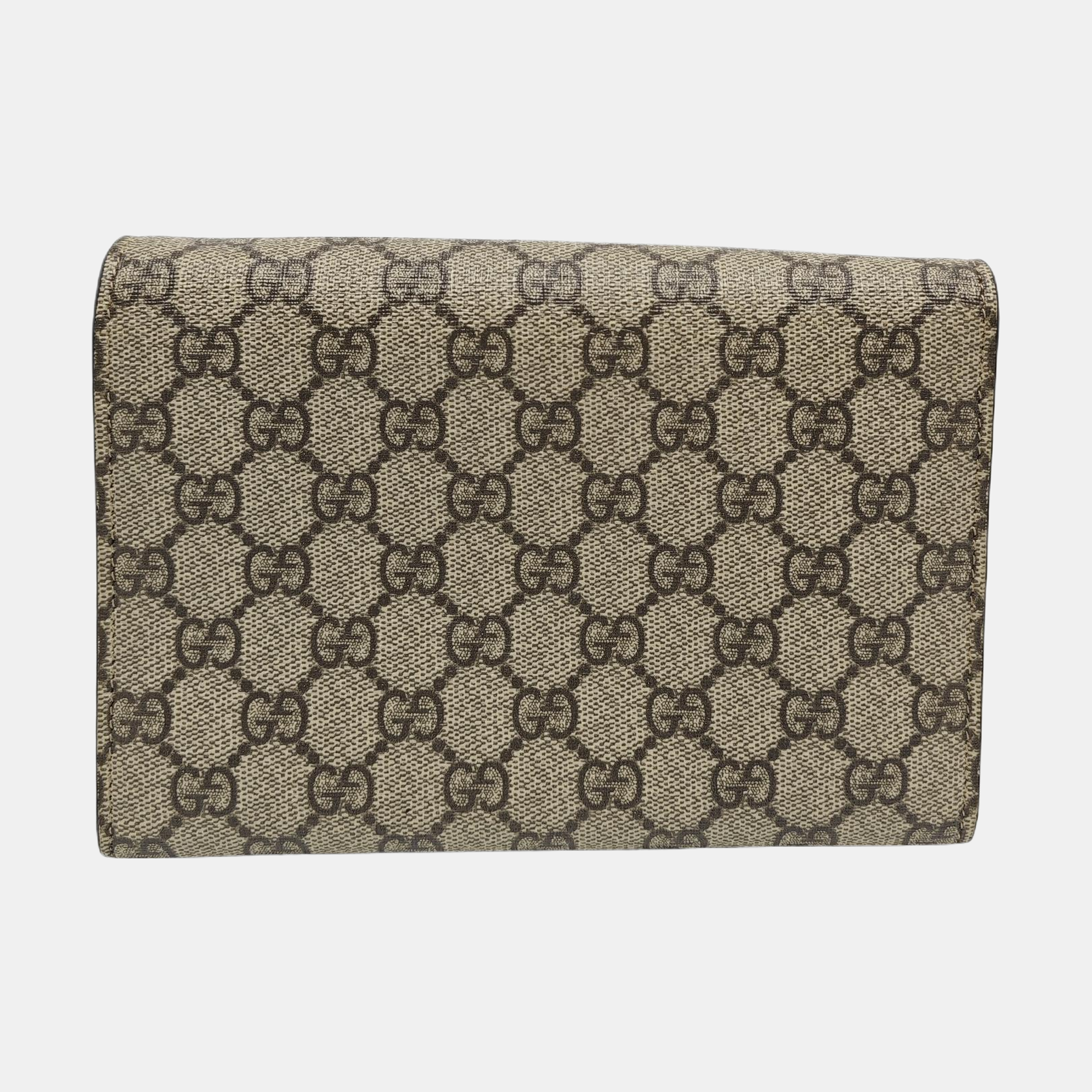 Dionysus Mini Monogram Coated Canvas Beige