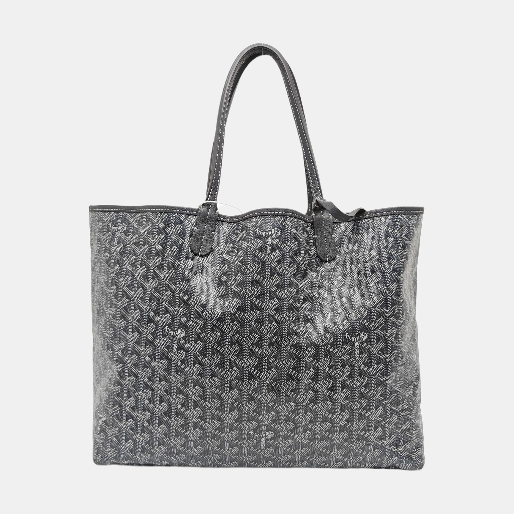 Saint Louis PM Coated Canvas Gray