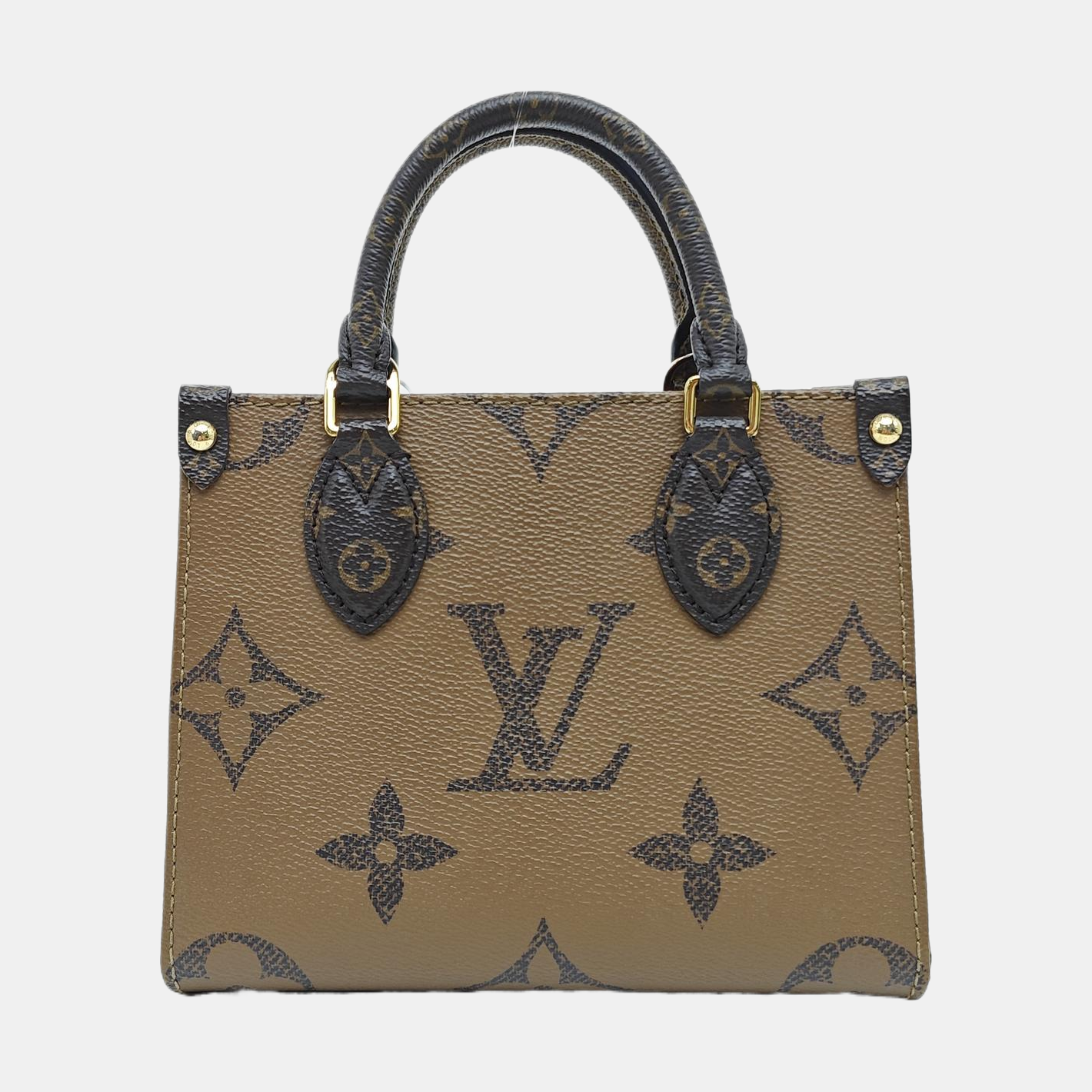 ONTHEGO BB Monogram Coated Canvas Brown