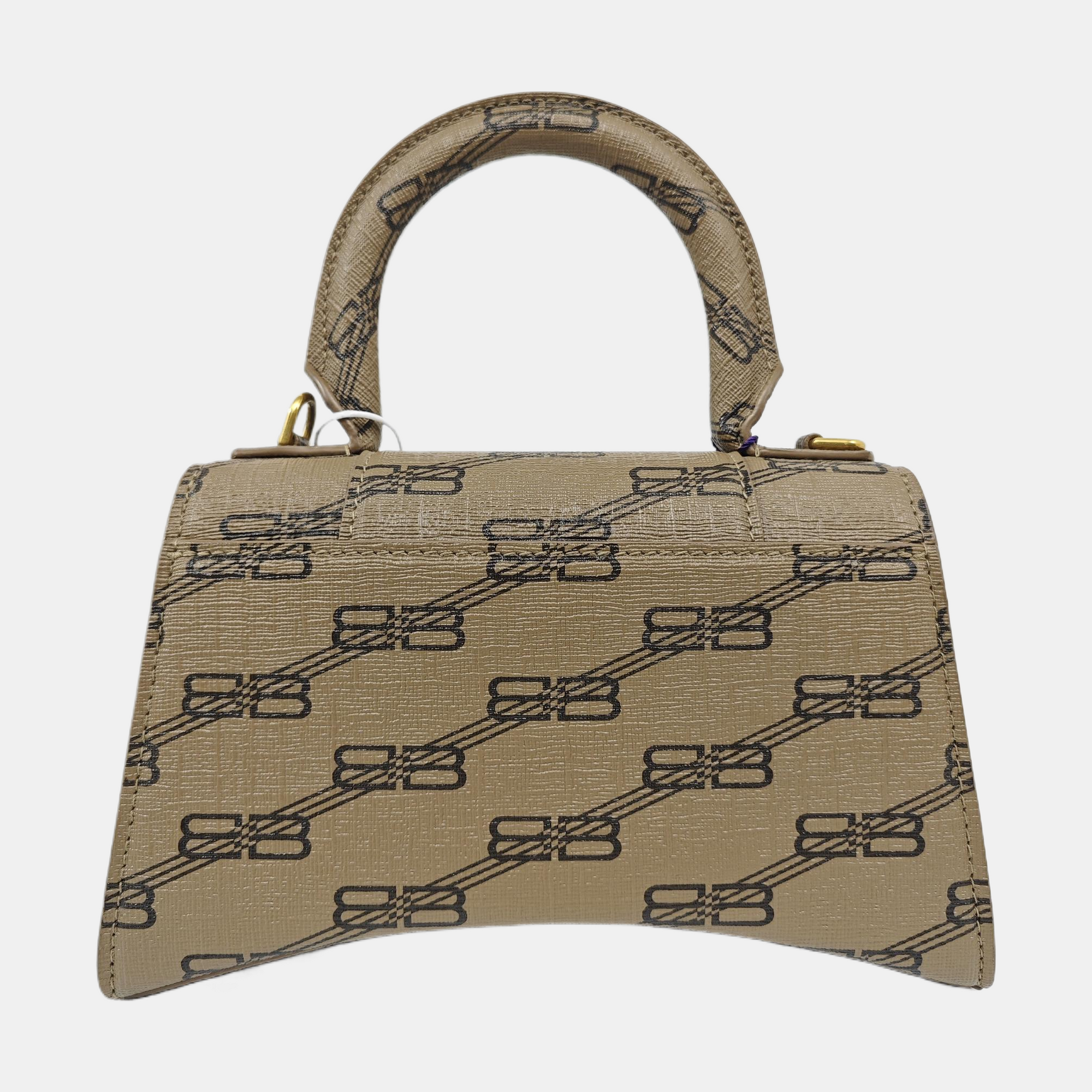 Hourglass XS Coated Canvas Brown