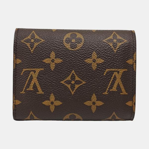 VICTORINE Monogram Coated Canvas Brown Wallet