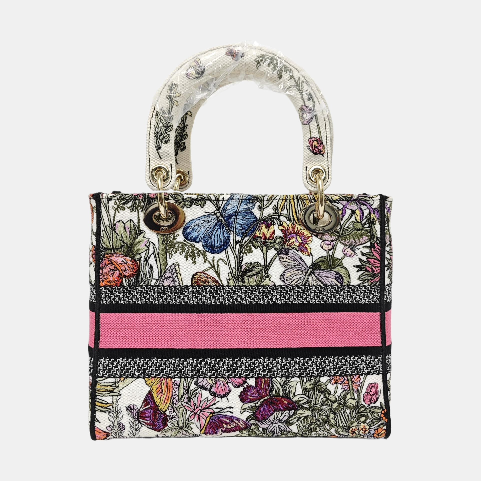 Lady D-Lite Medium Canvas Multicolor