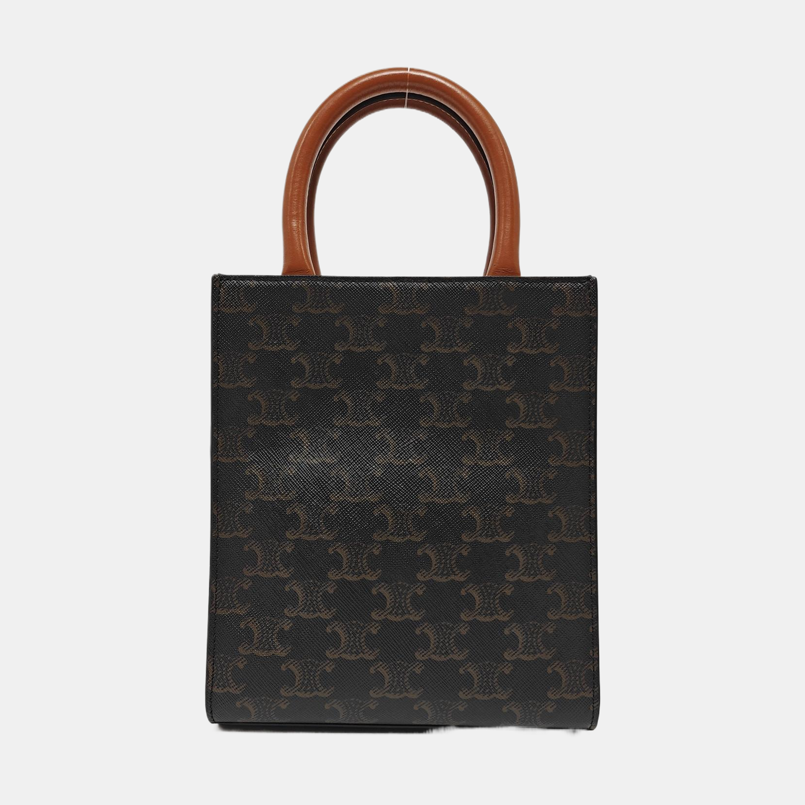 CABAS CELINE Mini Coated Canvas Brown