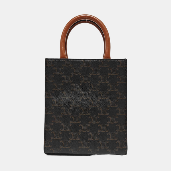 CABAS CELINE Mini Coated Canvas Brown
