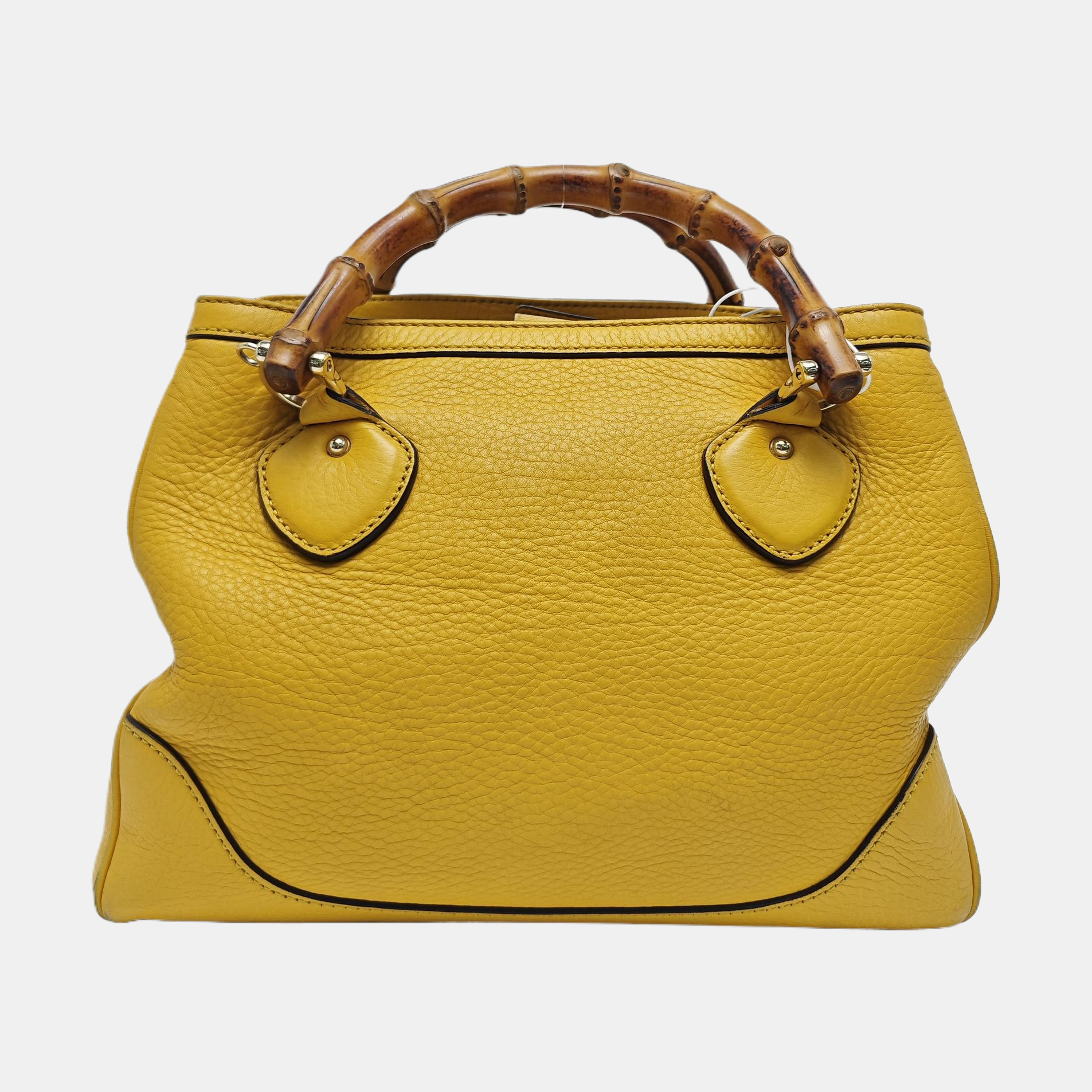 Bamboo 1947 Medium Calfskin Yellow