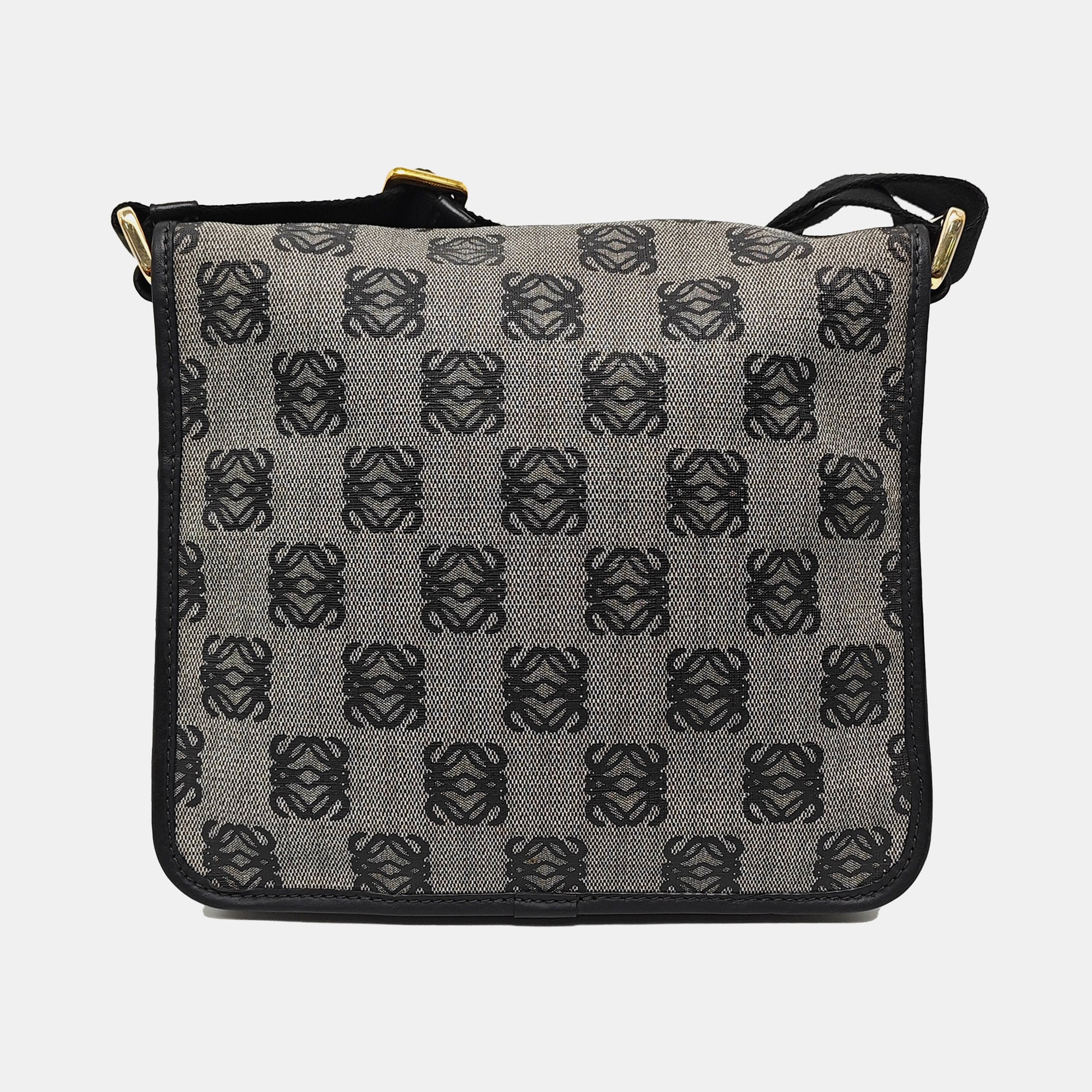 Monogram Coated Canvas Gray