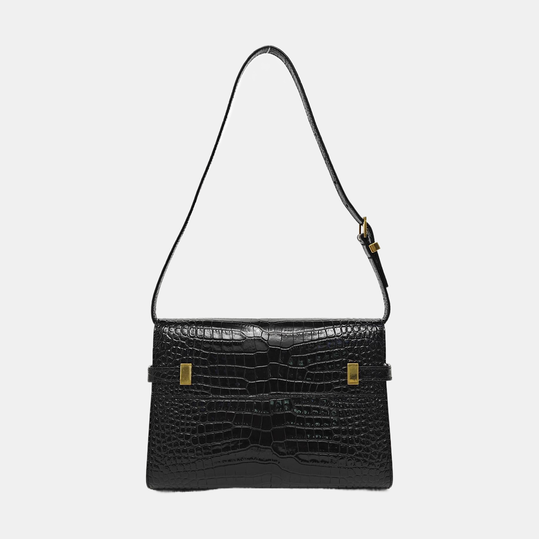 MANHATTAN Small Calfskin Black