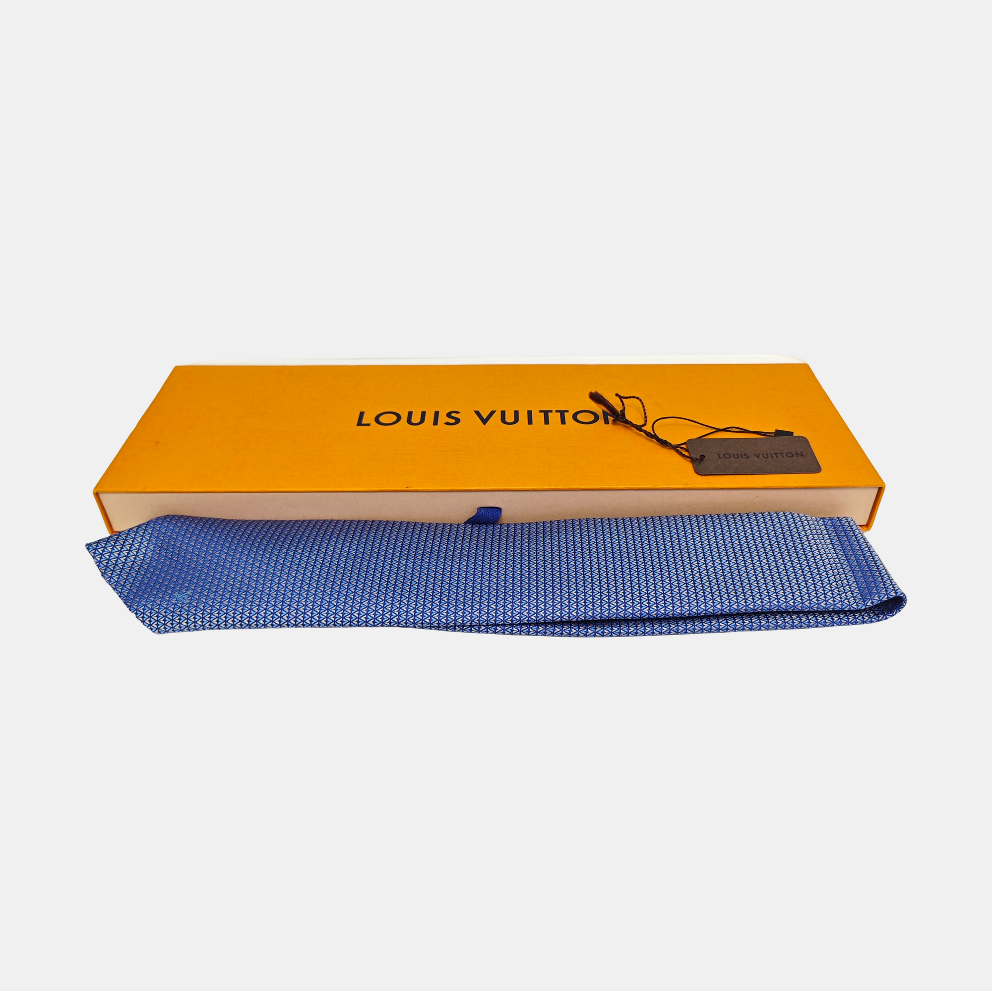 Mulberry Silk Tie Blue