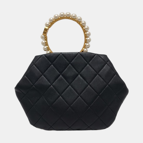 Quilted Lambskin Black