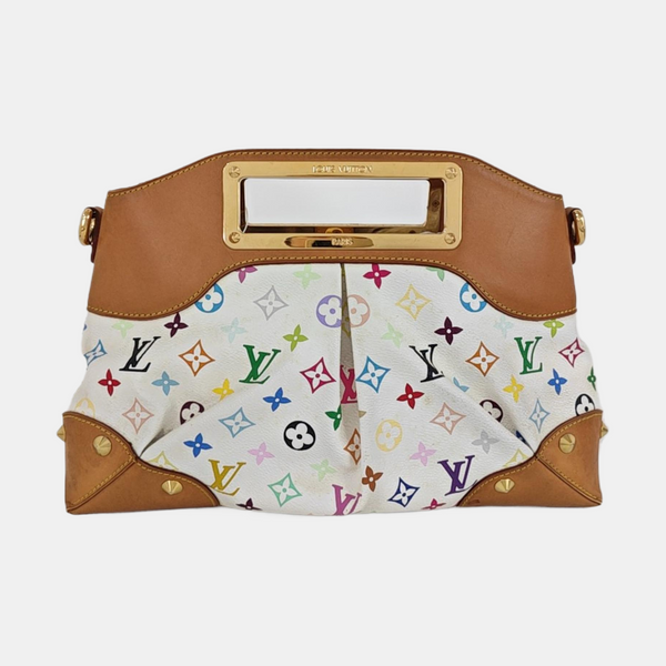 LV × TM JUDY MM Monogram Coated Canvas White