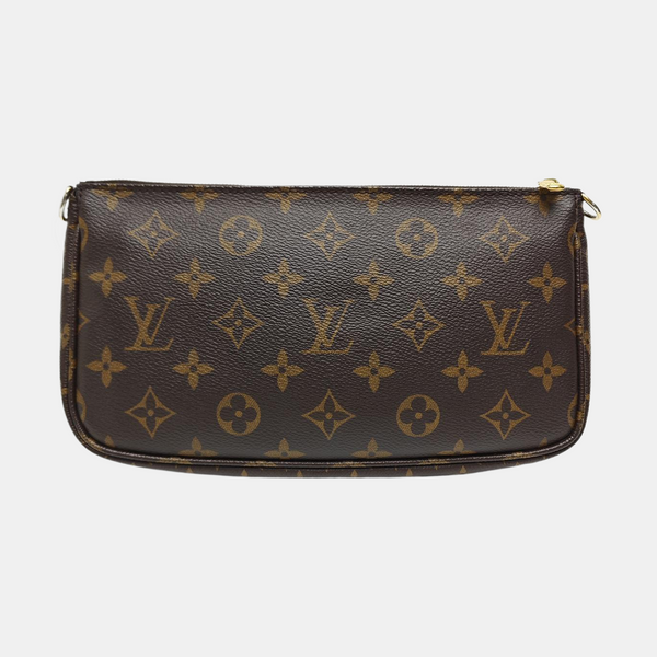 MULTI Monogram Coated Canvas Brown