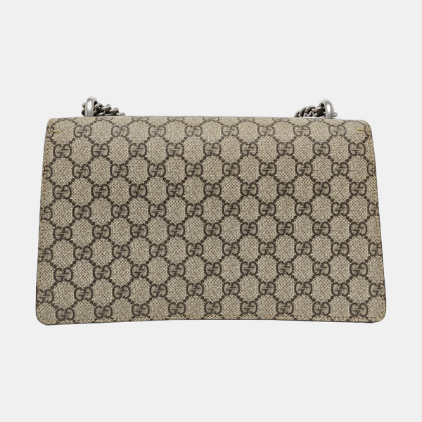 Dionysus Small Monogram Coated Canvas Black