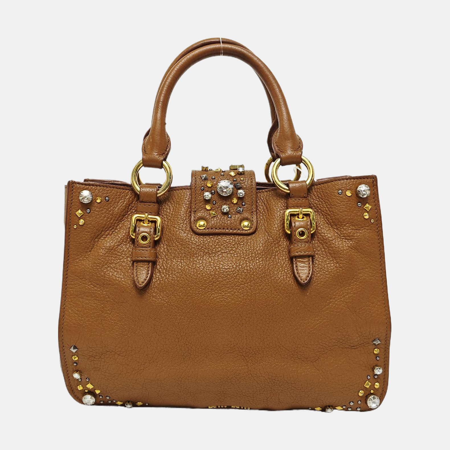 Calfskin Tote Bag Brown