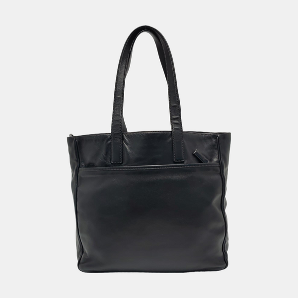 Calfskin Tote Bag Black