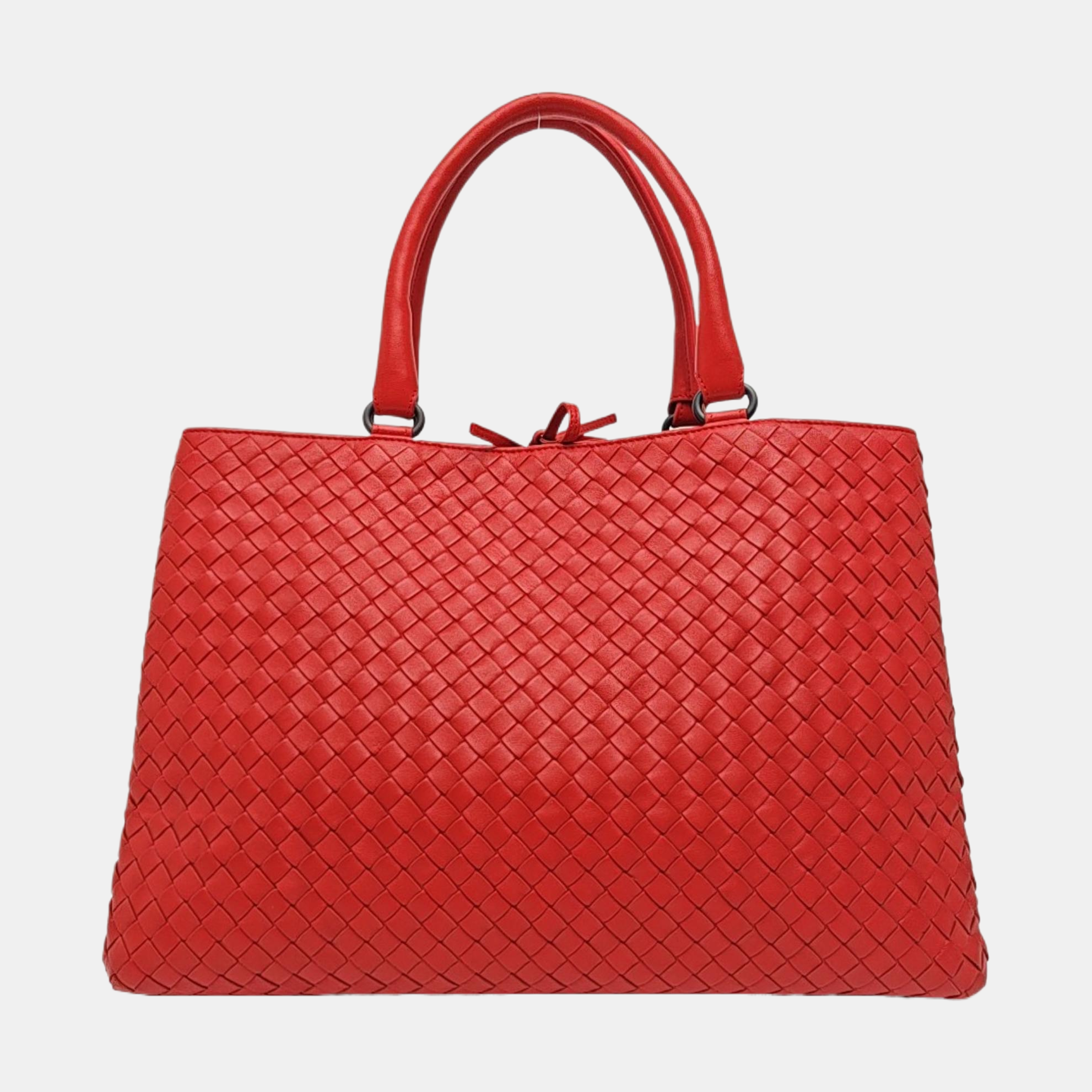 Lambskin Tote Bag Red