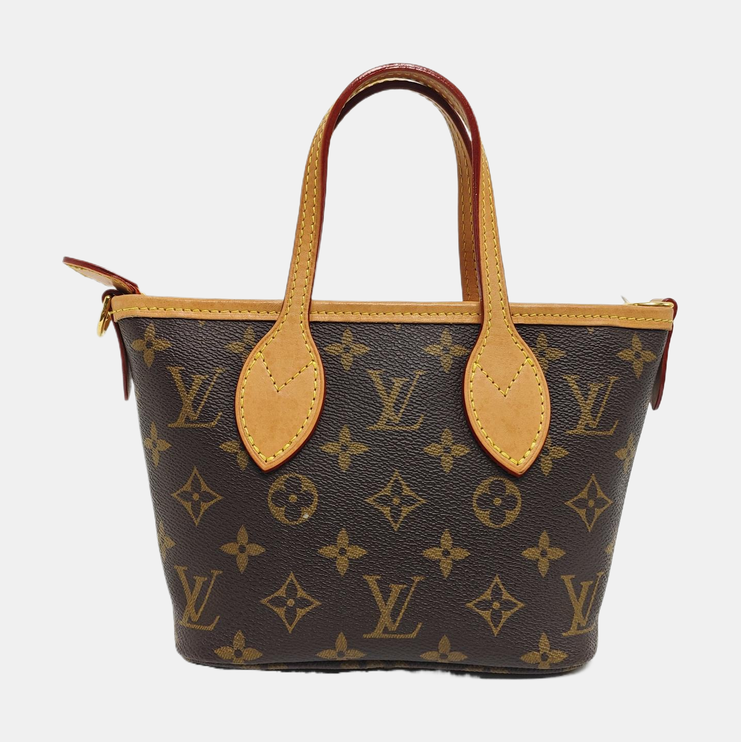 NEVERFULL BB Monogram Coated Canvas Brown