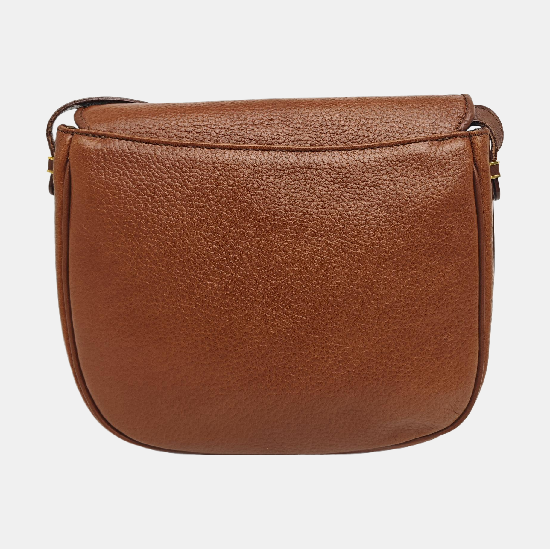 Calfskin Shoulder Bag Brown