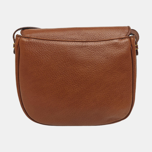 Calfskin Shoulder Bag Brown