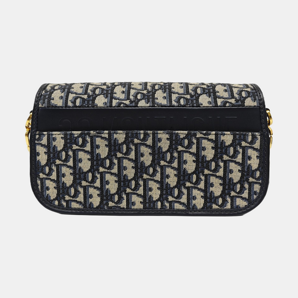 Miss Caro Medium Oblique Canvas Beige