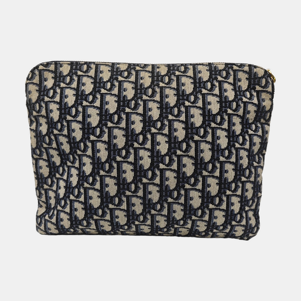 Travel Kit Large Oblique Canvas Blue