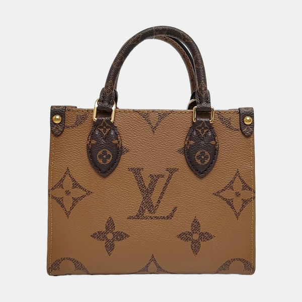 ONTHEGO BB Monogram Coated Canvas Brown