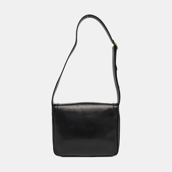 Calfskin Shoulder Bag Black