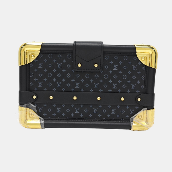 PETITE MALLE Calfskin Black