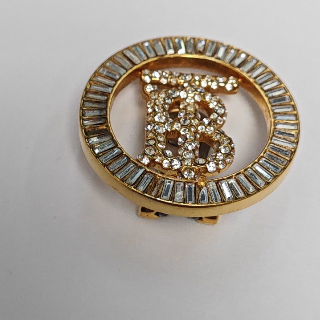 Metal Gold Clip On Earrings