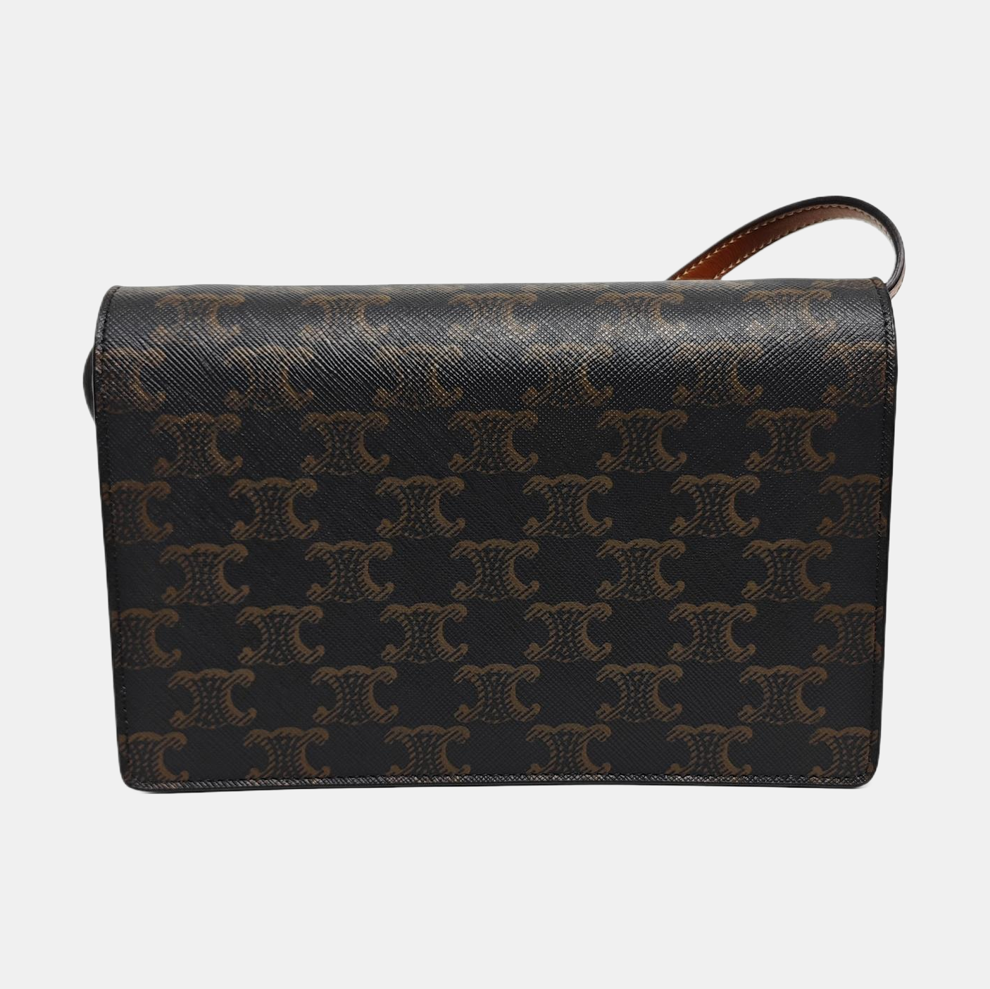 TRIOMPHE CANVAS Coated Canvas Brown