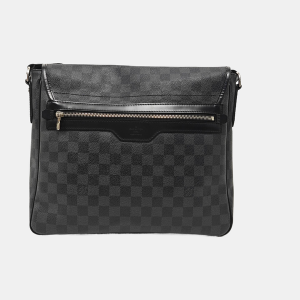 DANIEL Damier Graphite Coated Canvas Gray