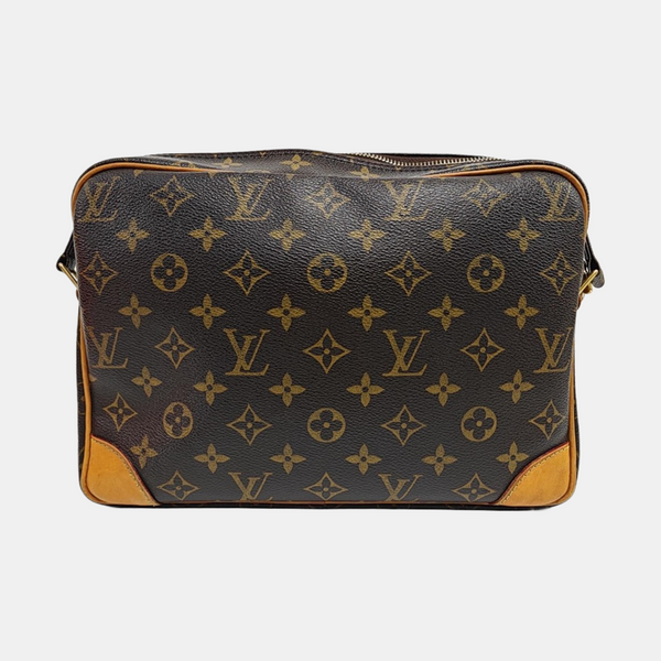 NIL Monogram Coated Canvas Brown