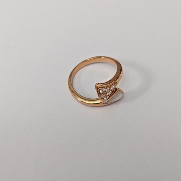 DIVAS' DREAM 18k Rose Gold Ring EU 51