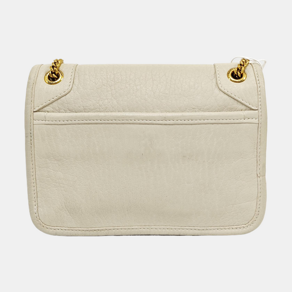 NIKI Mini Lambskin White
