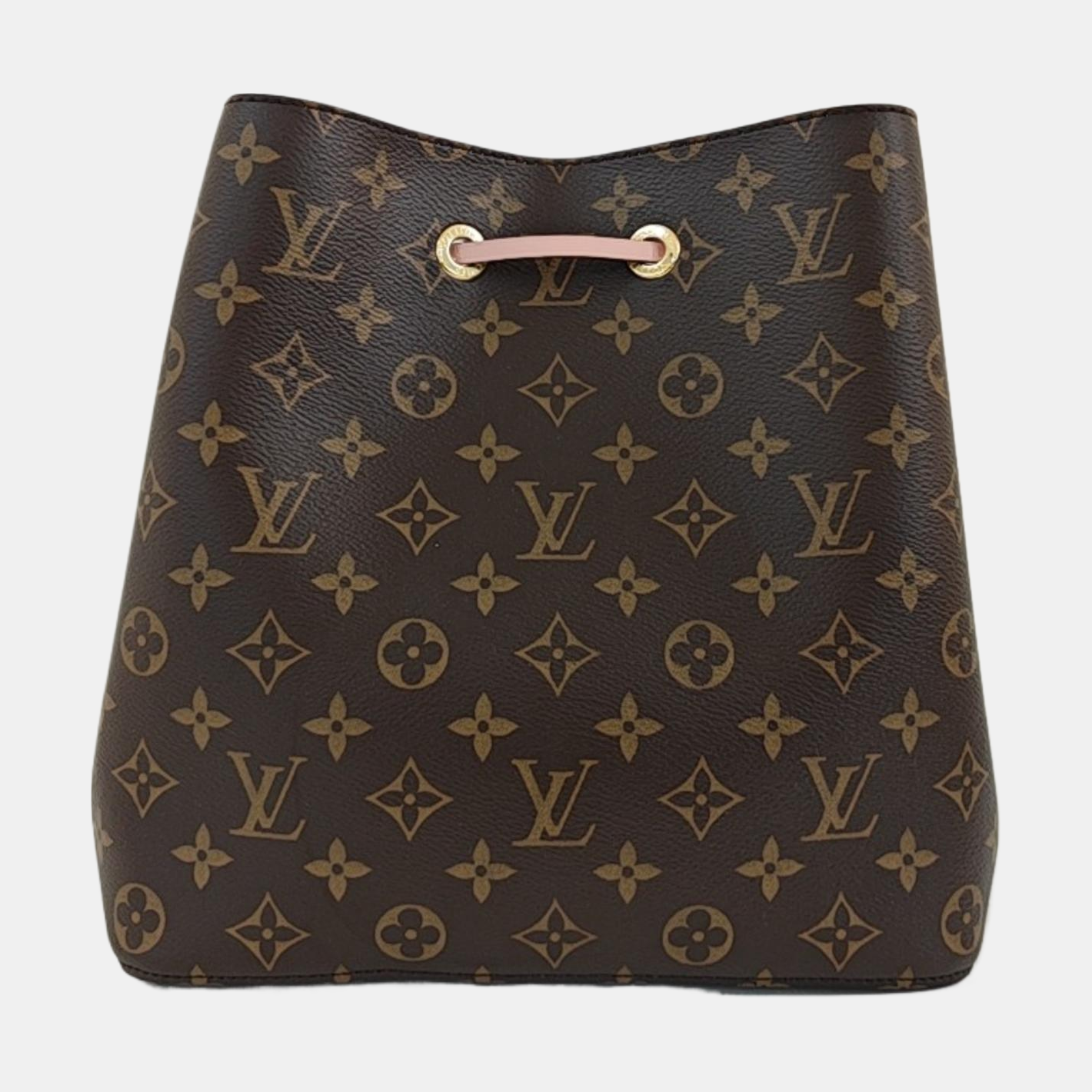 NÉONOÉ MM Monogram Coated Canvas Brown