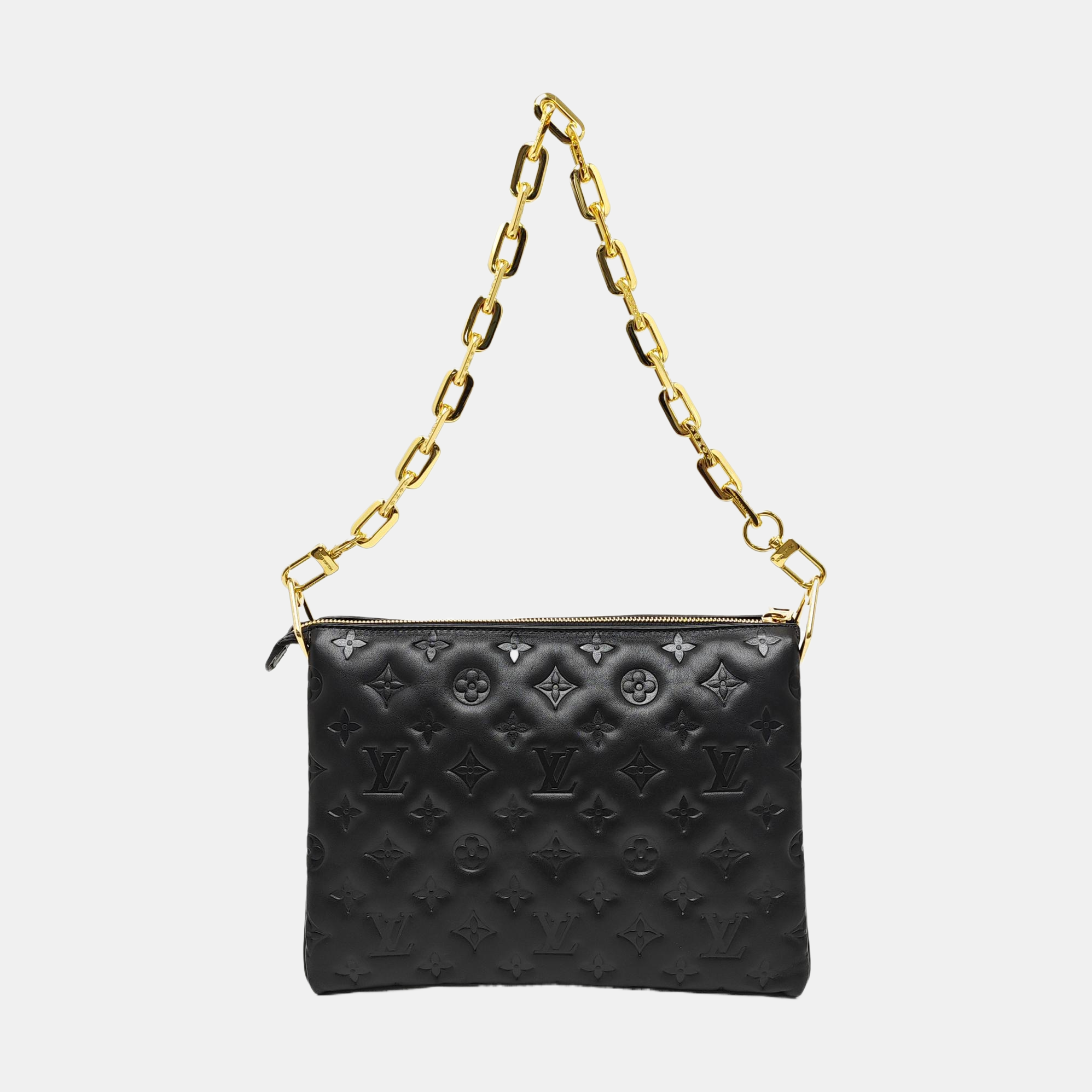 COUSSIN PM Lambskin Black