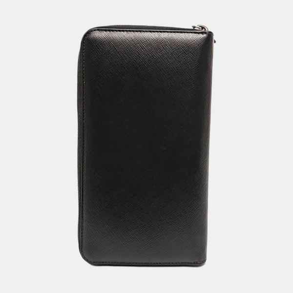 Saffiano Calfskin Wallet Black