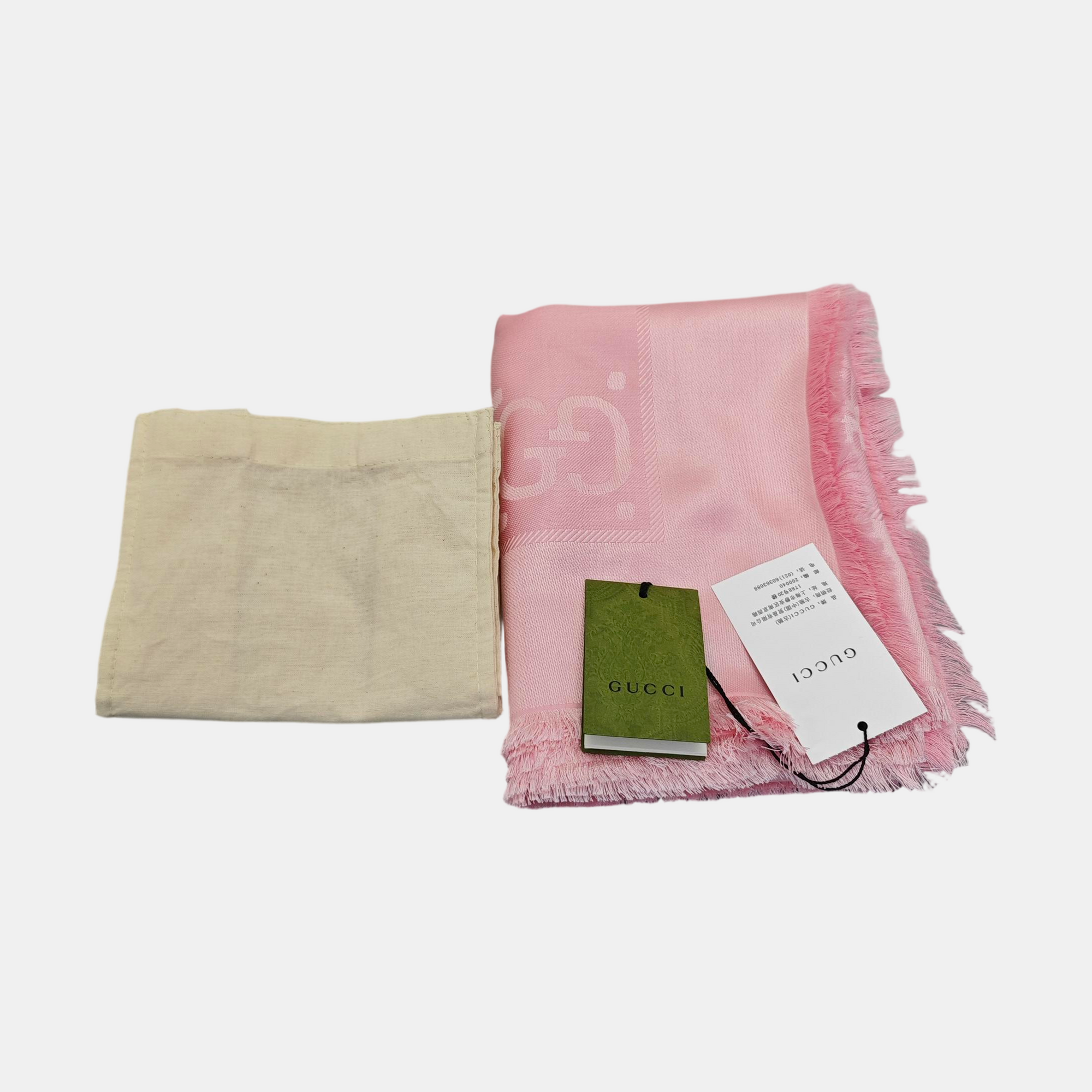 Mulberry Silk Scarf Pink