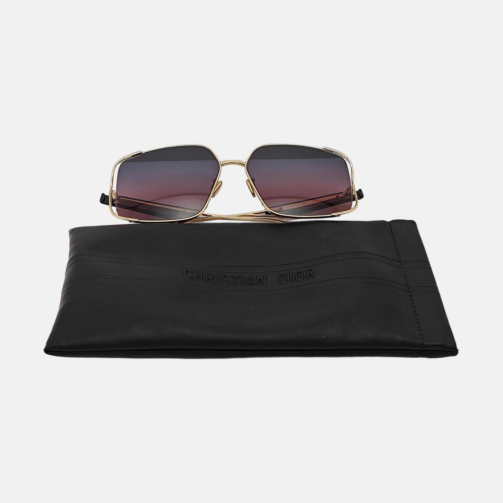 Metal Sunglasses Blue