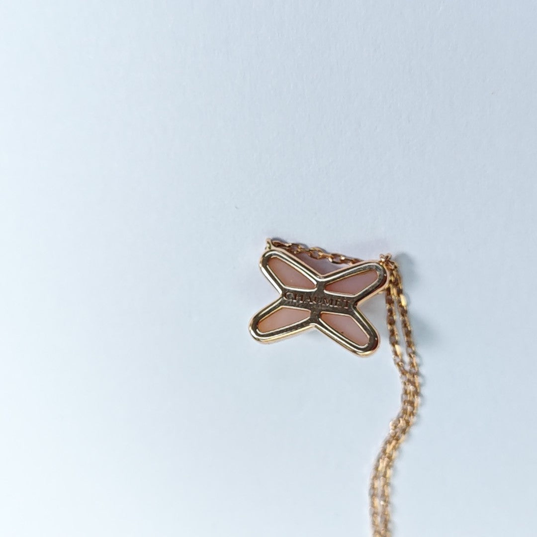 Jeux De Liens 18k Rose Gold Necklace