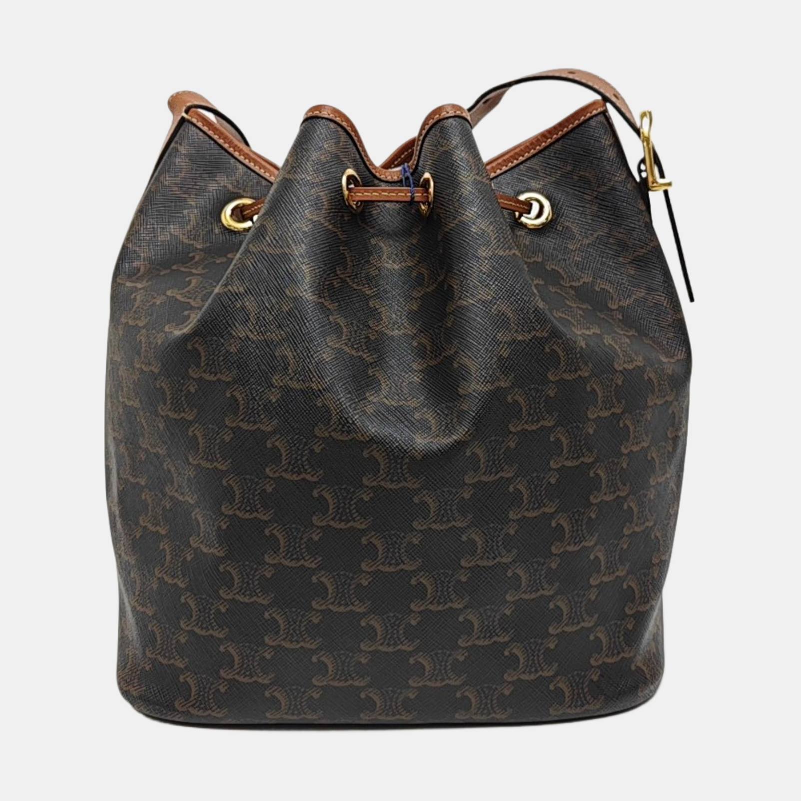 TRIOMPHE CANVAS Medium Coated Canvas Brown