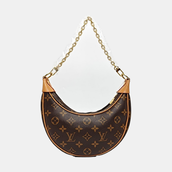 LOOP Monogram Coated Canvas Brown