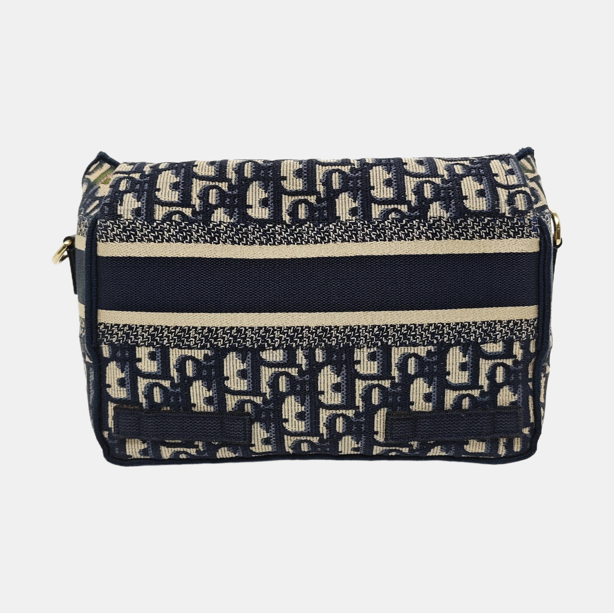Diorcamp Small Oblique Canvas Blue