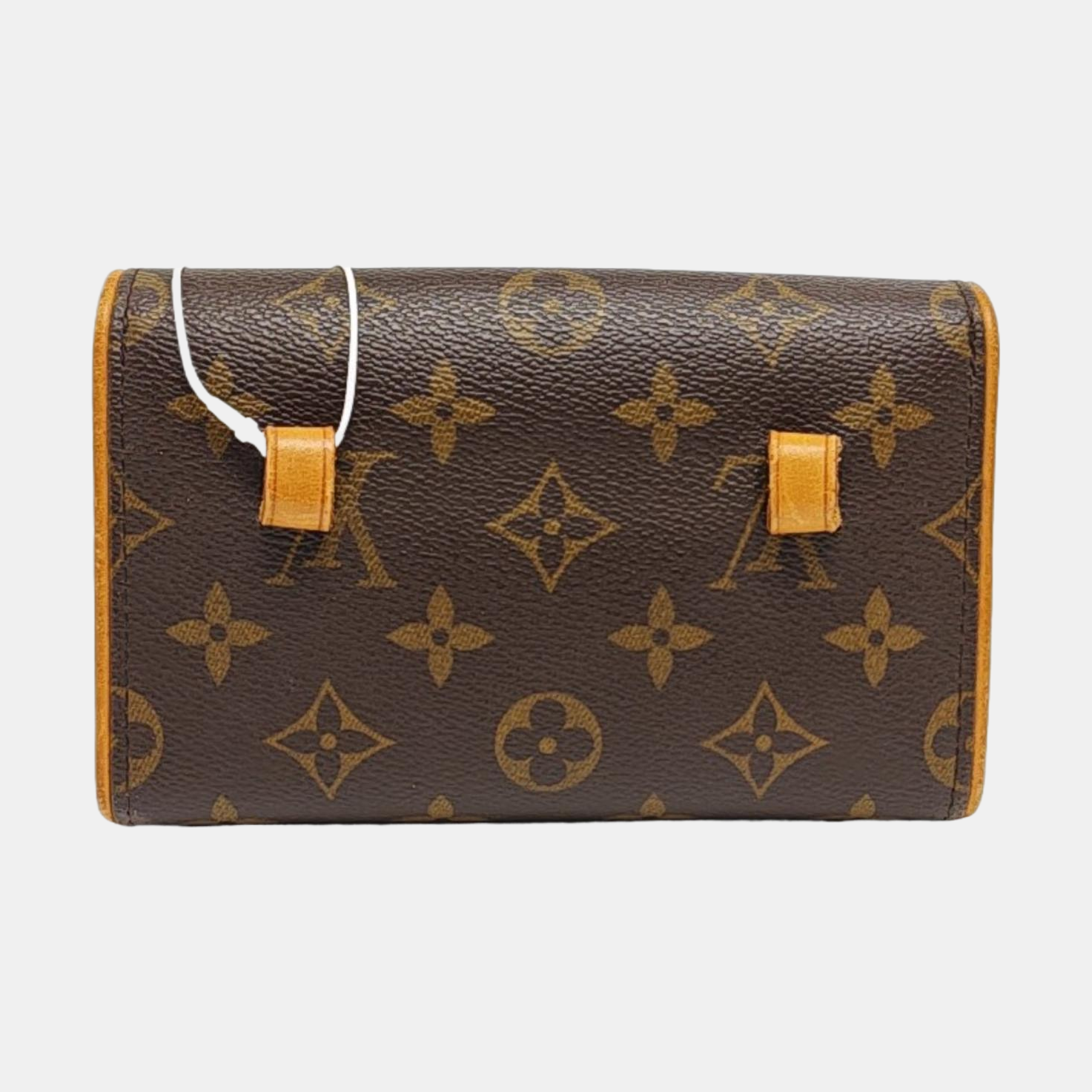 FLORENTINE Monogram Coated Canvas Brown