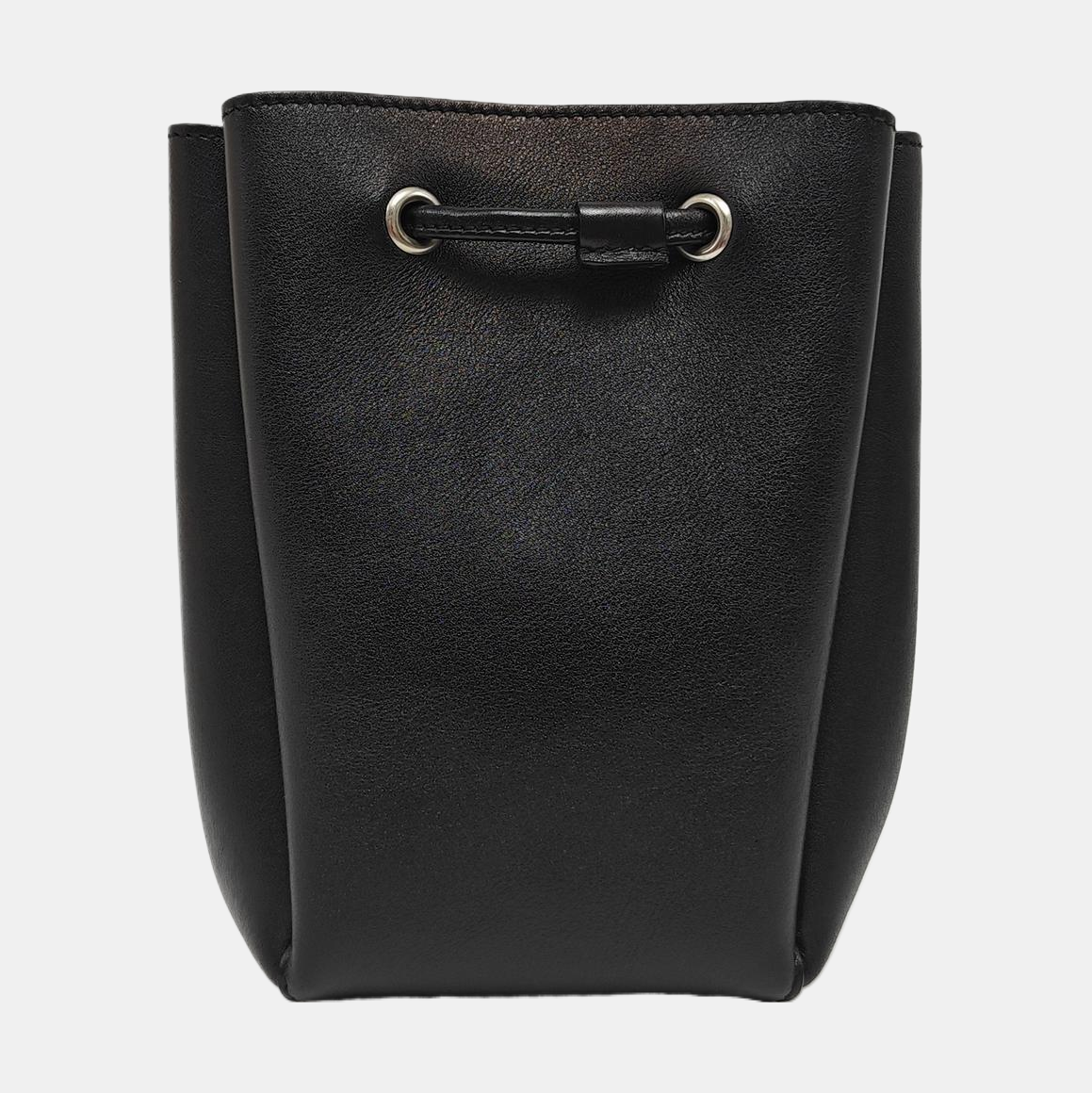 Calfskin Bucket Bag Black