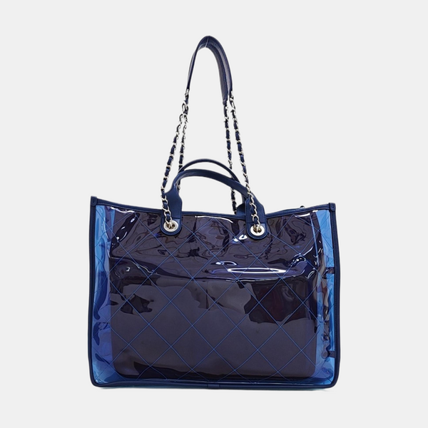 COCO SPLASH Quilted Plastic Blue
